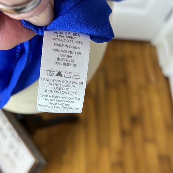 Naked Zebra, Sz M TRENDING SPRING COLOR from MY CLOSET, CAREER LAYERING FEMININE - Picture 4 of 6